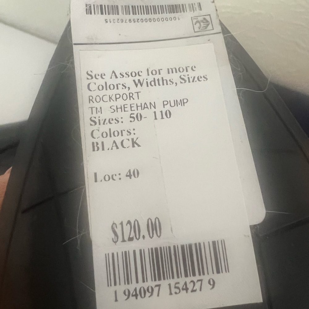 Size 10 Rockford Black Heels